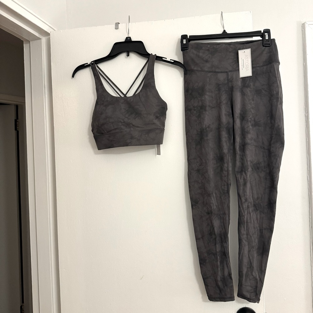 Work out set from Astoria activewear